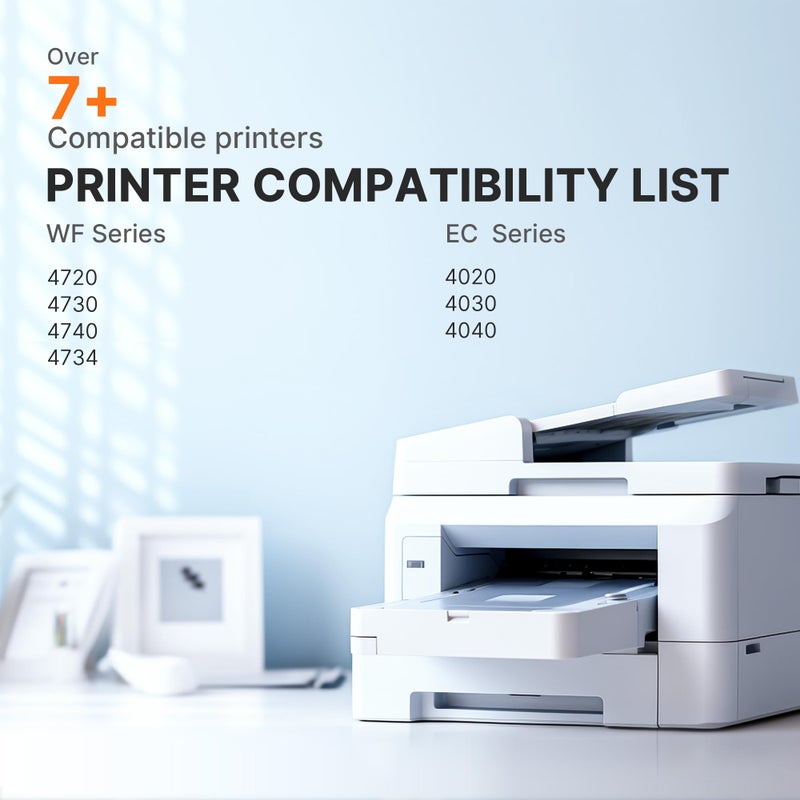 E-Z Ink Remanufactured Ink Cartridge Replacement for Epson 802XL 802 T802XL T802 to use with Workforce Pro WF-4740 WF-4730 WF-4720 WF-4734 EC-4020 EC-4030 (Black Cyan Magenta Yellow, 4 Pack) - Image 4